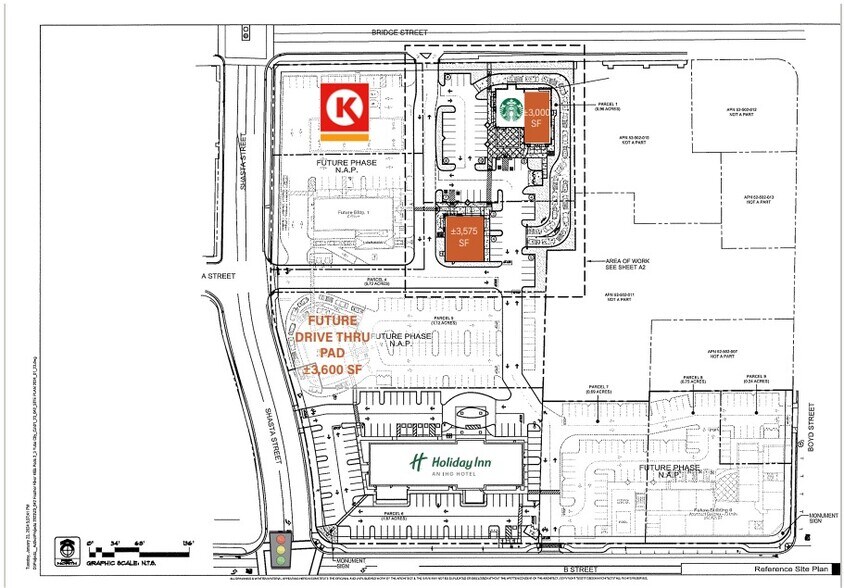 360 Bridge St, Yuba City, CA à louer - Plan de site - Image 2 de 3