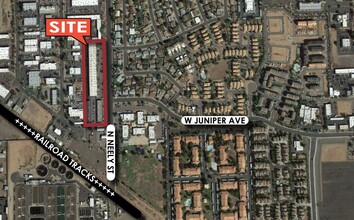 660-700 N Neely St, Gilbert, AZ - aerial  map view