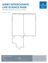 8901-8933 Interchange Dr, Houston, TX à louer Plan d’étage- Image 1 de 1