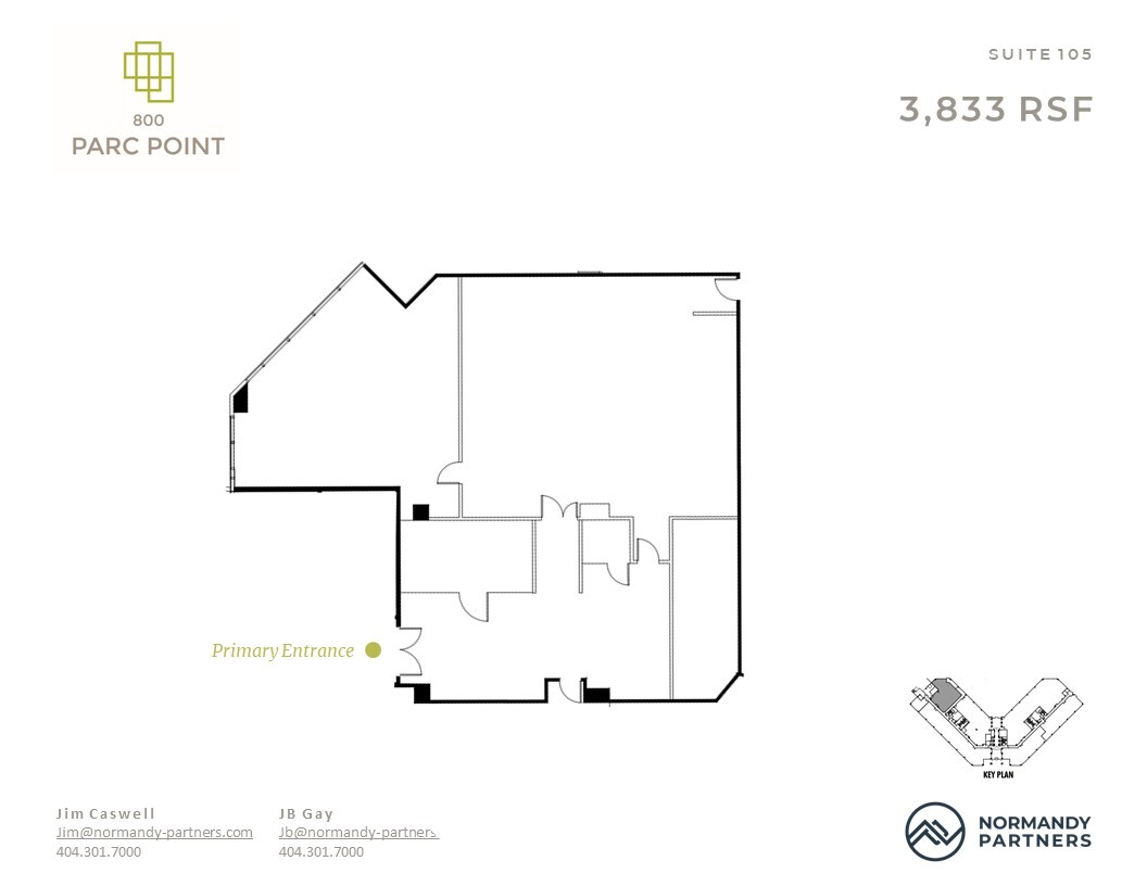 800 Parc Pt, Alpharetta, GA à louer Plan d  tage- Image 1 de 6