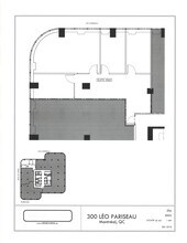 300 Rue Léo-Pariseau, Montréal, QC for lease Site Plan- Image 1 of 1