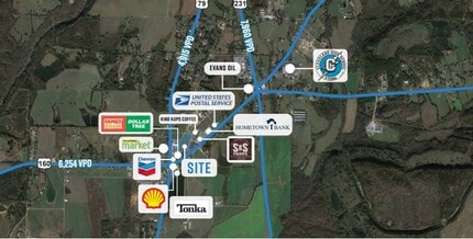 0 Head Dr, Cleveland, AL - AÉRIEN  Vue de la carte - Image1