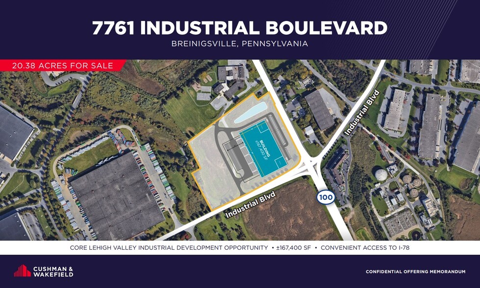 7761 Industrial Blvd, Breinigsville, PA for sale - Building Photo - Image 2 of 2