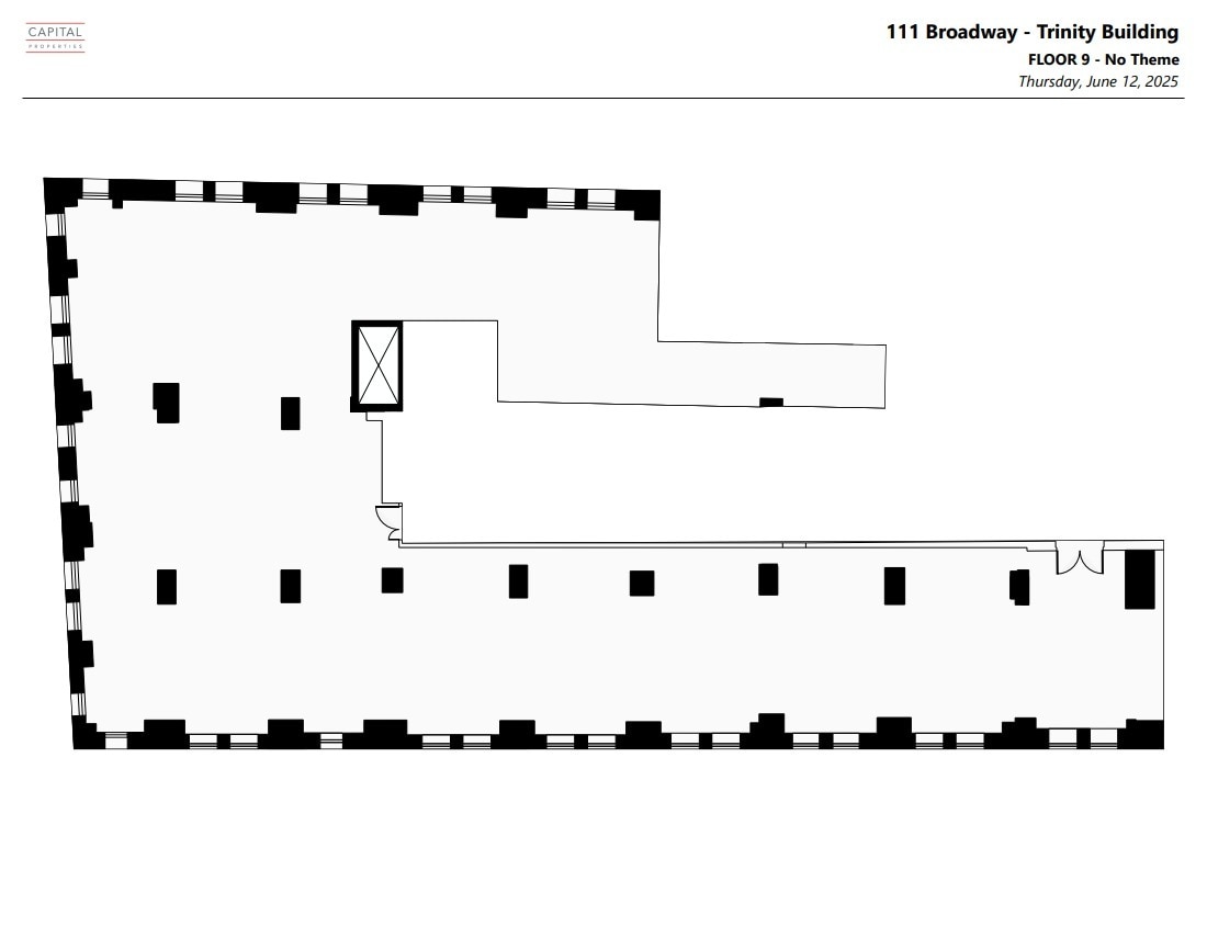 111 Broadway, New York, NY for lease Floor Plan- Image 1 of 2