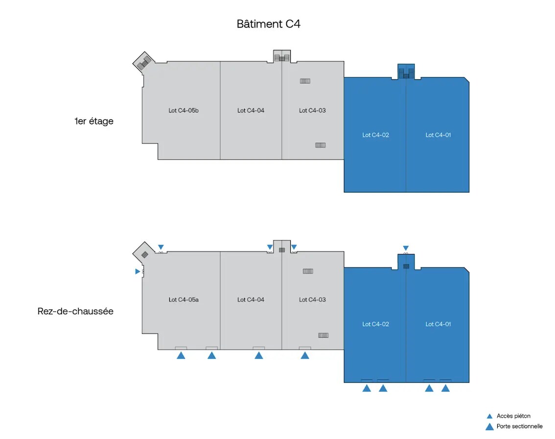 Flex dans Saint-Thibault-des-Vignes à louer Plan d’étage- Image 1 de 1