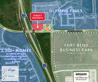Plus de détails pour Lake Olympia Pkwy, Missouri City, TX - Terrain à louer