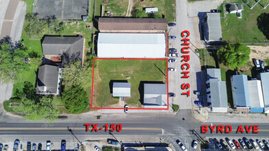 0 HWY 150, Coldspring, TX - aerial  map view