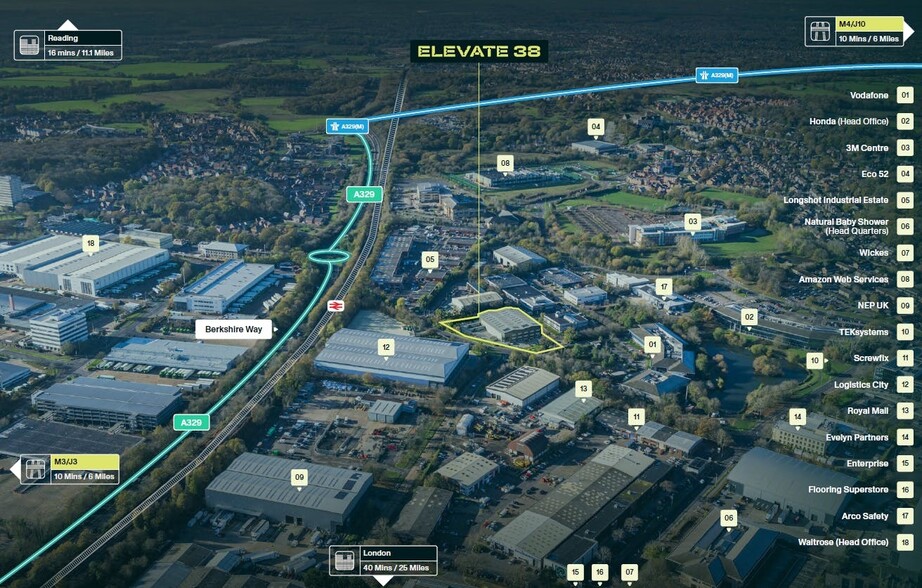 Cookham Rd, Bracknell for lease - Floor Plan - Image 2 of 2