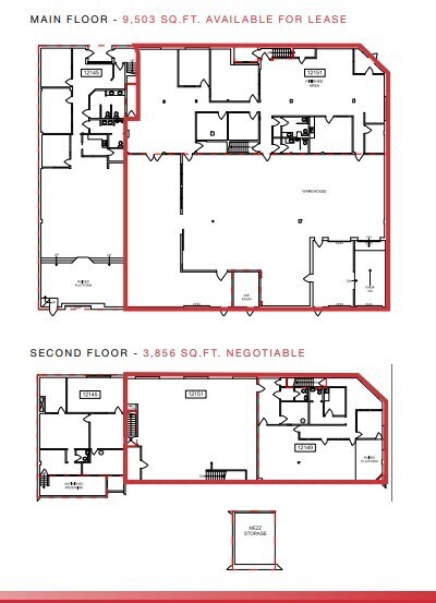 12143-12151 67 St NW, Edmonton, AB à vendre - Plan d’étage - Image 3 de 3