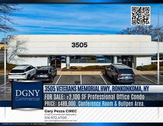 More details for 3505 Veterans Memorial Hwy, Ronkonkoma, NY - Office for Sale