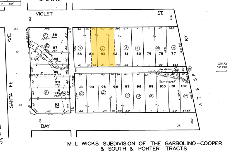 2124 Violet St, Los Angeles, CA à vendre - Plan cadastral - Image 2 de 24