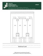 2451-2457 American Ln, Elk Grove Village, IL for lease Floor Plan- Image 1 of 2