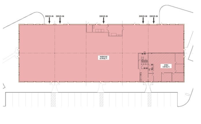 200 Rittenhouse Cir, Bristol, PA for lease Floor Plan- Image 1 of 2