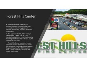 1001-1029 Cumberland Falls Hwy, Corbin, KY - AERIAL  map view - Image1