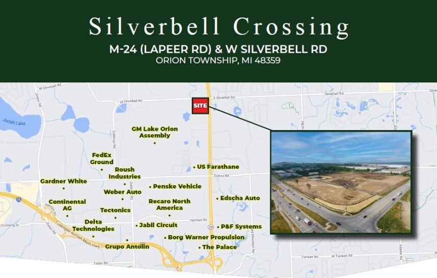 M-24 & Silverbell, Orion Township, MI à louer Photo du bâtiment- Image 1 de 2