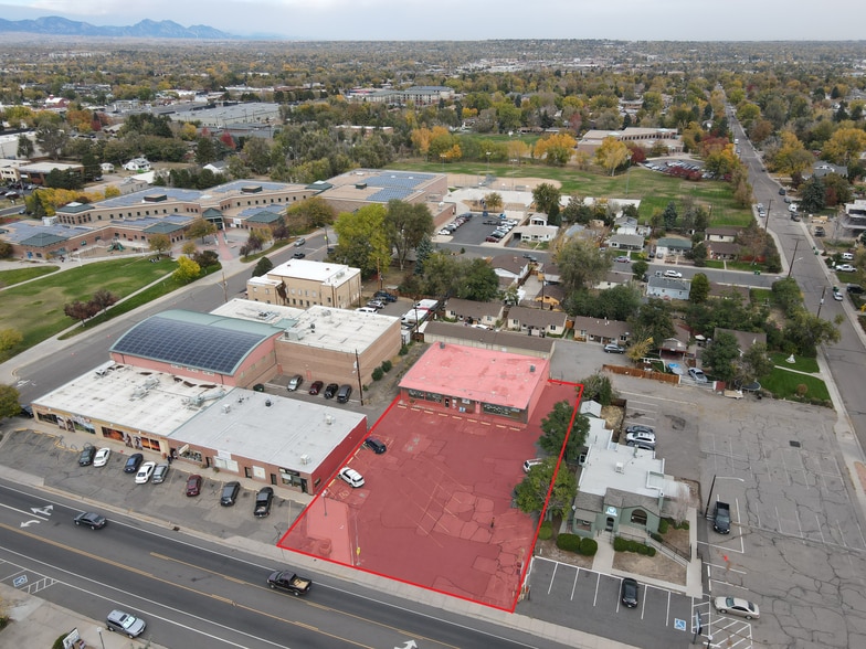 7043 W 38th Ave, Wheat Ridge, CO for lease - Aerial - Image 2 of 4