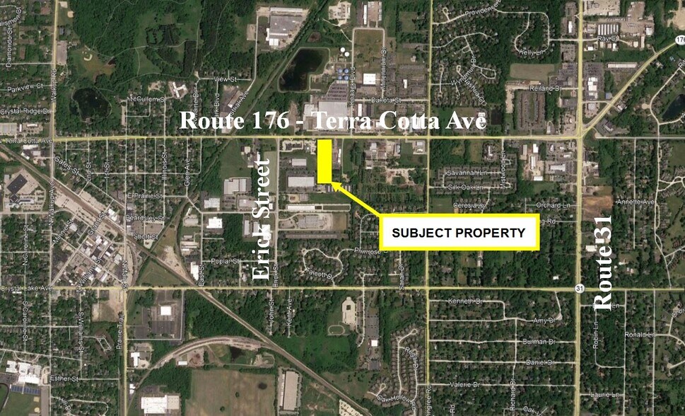 5413 E Terra Cotta Ave, Crystal Lake, IL à vendre - Aérien - Image 2 de 3