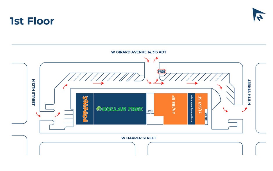 1100 W Girard Ave, Philadelphia, PA à louer - Photo du bâtiment - Image 2 de 5
