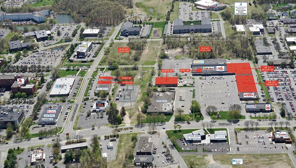 145 Wolf Rd, Colonie, NY à louer - Plan de site - Image 1 de 6