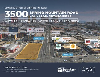 Plus de détails pour 3500 Spring Mountain Rd, Las Vegas, NV - Commerce de détail à louer