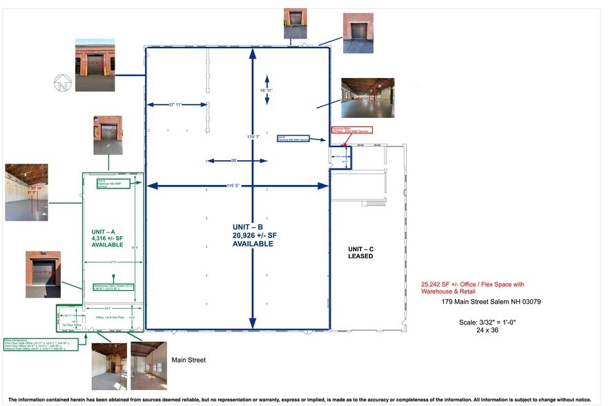 179 Main St, Salem, NH à louer - Plan d’étage - Image 2 de 5