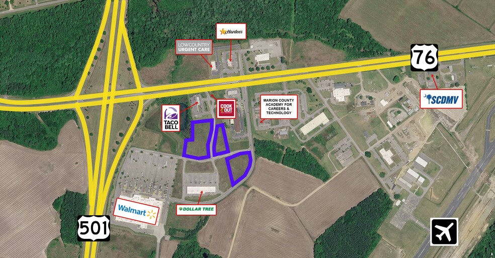 2101 US-76 Hwy, Marion, SC for sale - Building Photo - Image 1 of 7