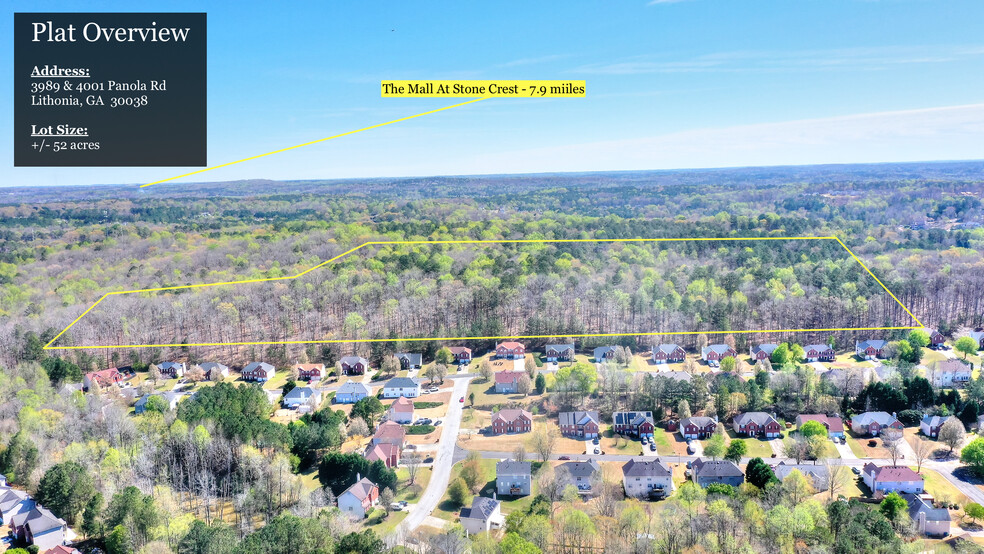 3989 Panola, Stonecrest, GA for sale - Aerial - Image 1 of 1