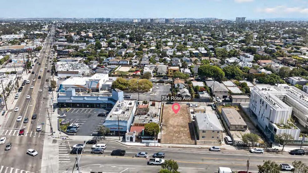 734 Rose Ave, Venice, CA à vendre - Aérien - Image 1 de 3