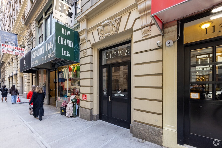 115-117 W 27th St, New York, NY for lease - Building Photo - Image 2 of 7