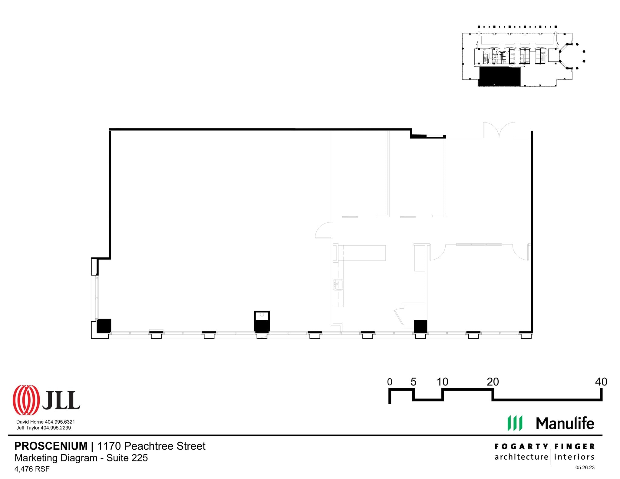 1170 Peachtree St, Atlanta, GA for lease Site Plan- Image 1 of 2