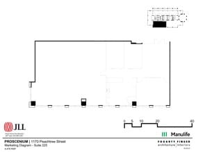 1170 Peachtree St, Atlanta, GA for lease Site Plan- Image 1 of 2