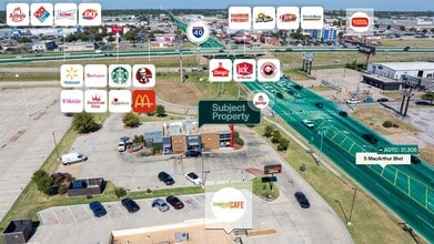 705 S MacArthur Blvd, Oklahoma City, OK - AERIAL  map view - Image1