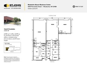 2000 Pewaukee Rd, Waukesha, WI à louer Plan d’étage- Image 1 de 2