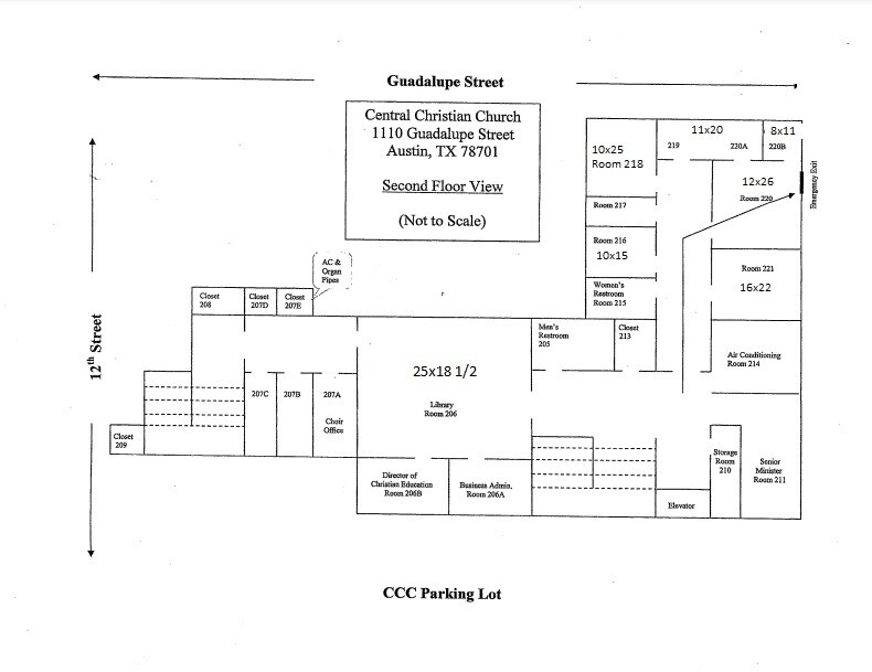 1110 Guadalupe St, Austin, TX for lease Floor Plan- Image 1 of 1