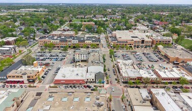 103 W Jefferson Ave, Naperville, IL - Aérien Vue de la carte