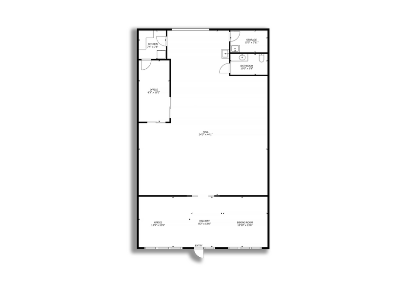 3619 E Platte Ave, Colorado Springs, CO for lease - Floor Plan - Image 2 of 11