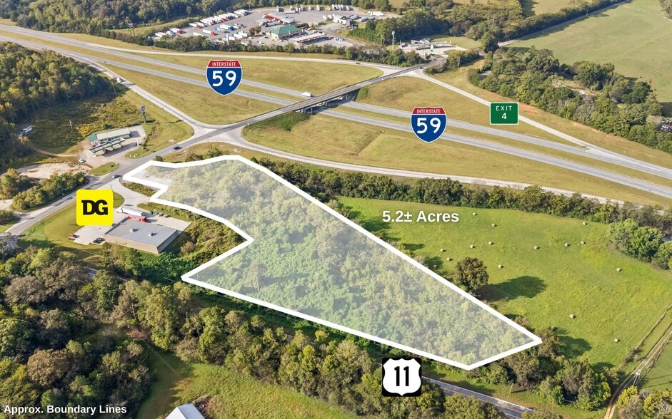 71 Old US 11 hwy, Rising Fawn, GA for sale - Aerial - Image 2 of 17