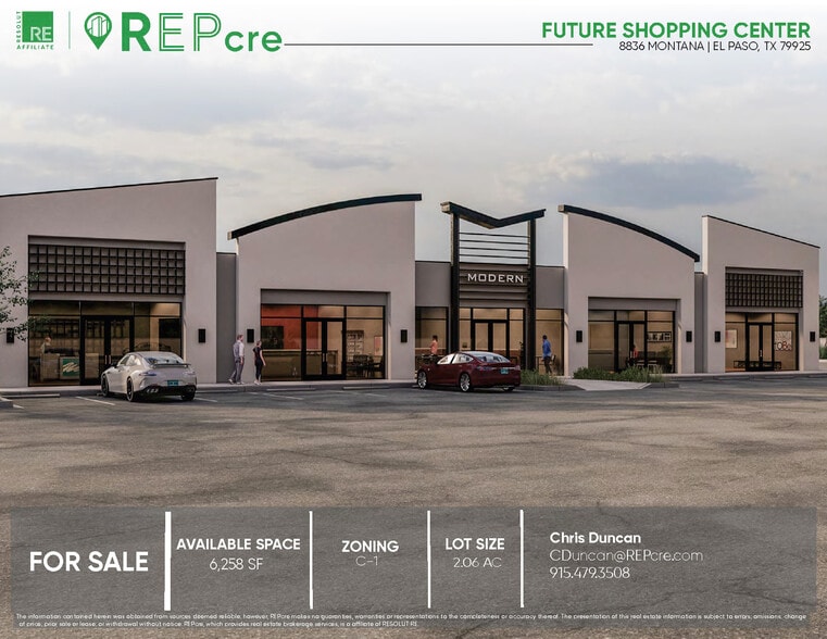 8836 Montana Ave, El Paso, TX for sale - Building Photo - Image 1 of 4