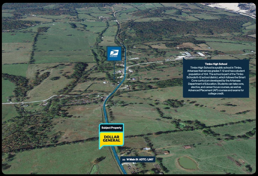 7427 Highway 66, Timbo, AR for sale - Building Photo - Image 2 of 4