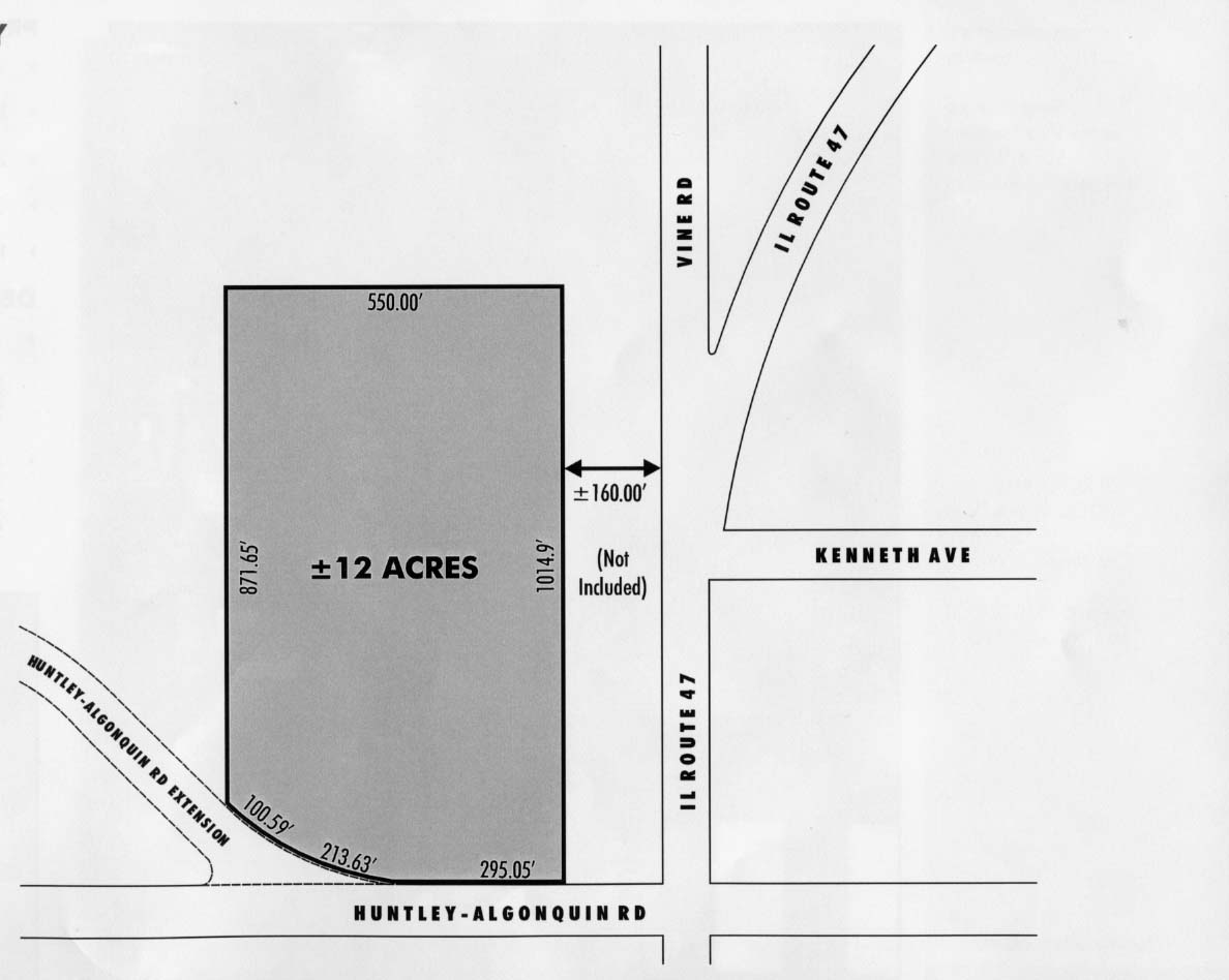 Algonquin Rd, Huntley, IL à vendre Photo du bâtiment- Image 1 de 3