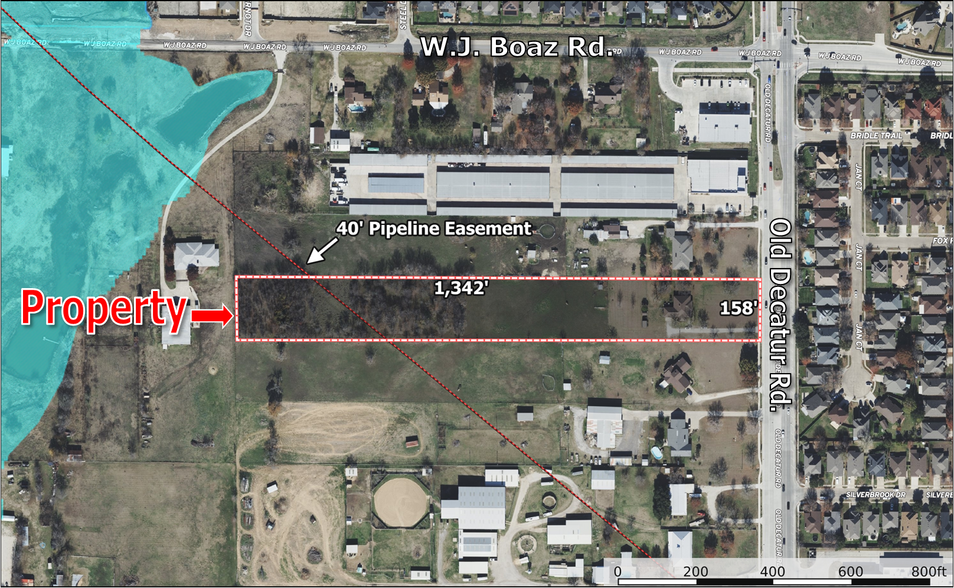 8005 Old Decatur Rd, Fort Worth, TX for sale - Aerial - Image 2 of 2
