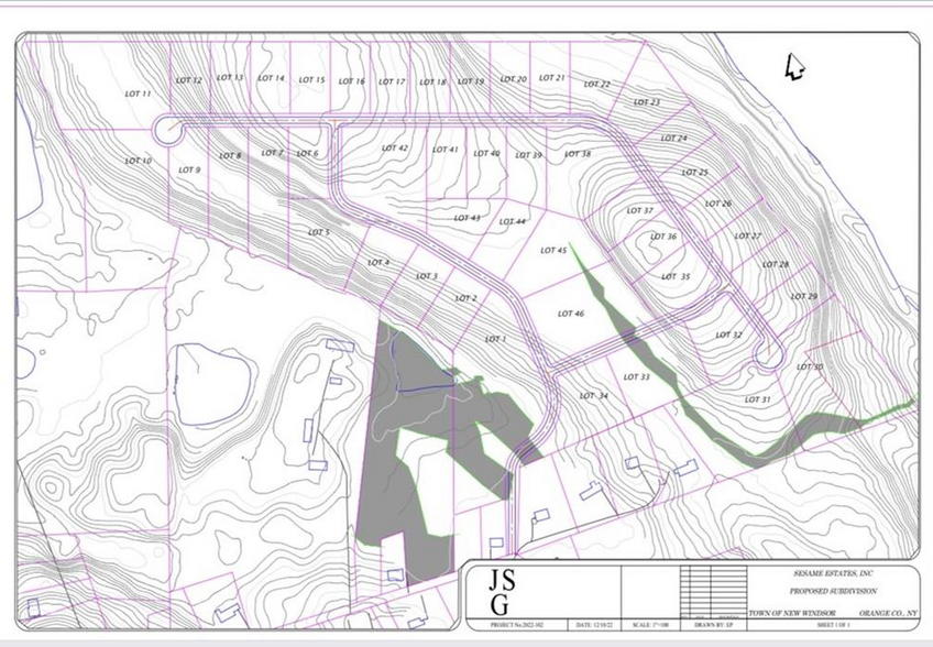 Mt Airy Road, New Windsor, NY for sale - Site Plan - Image 1 of 1