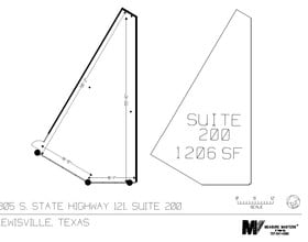 1305 State Highway 121, Lewisville, TX à louer Plan d’étage- Image 2 de 2