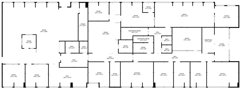 6061 NE 14th Ave, Fort Lauderdale, FL à louer - Plan d’étage - Image 2 de 71