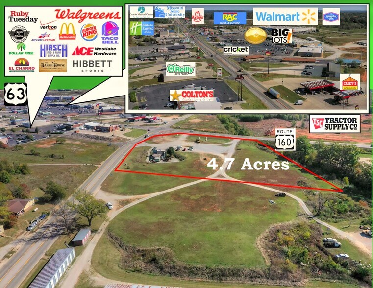 US Hwy 160 West, West Plains, MO for sale - Building Photo - Image 1 of 8