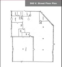 960 V St NE, Washington, DC for lease Floor Plan- Image 1 of 4