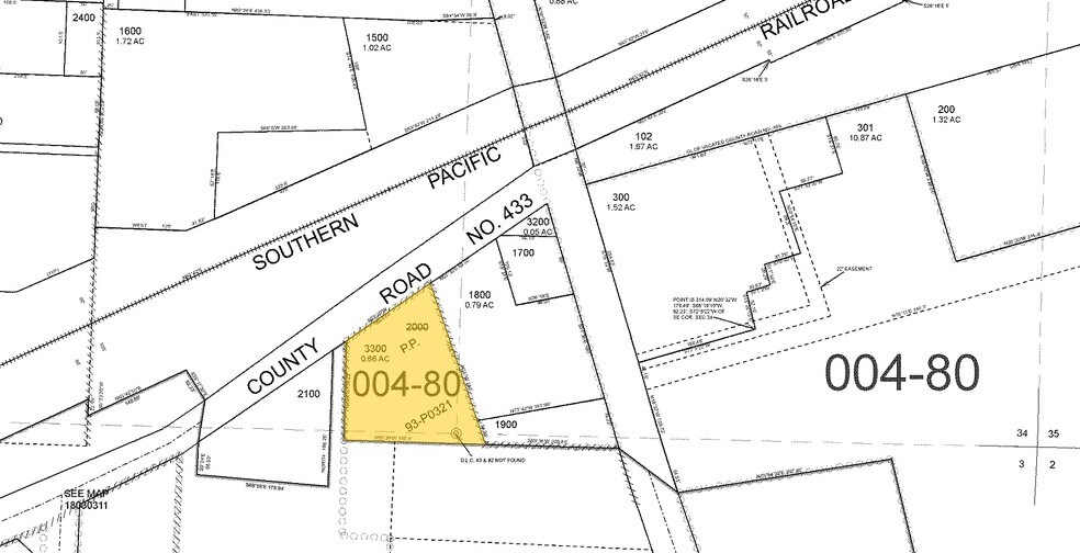Franklin Blvd & E 19th Ave, Eugene, OR à vendre - Plan cadastral - Image 2 de 3