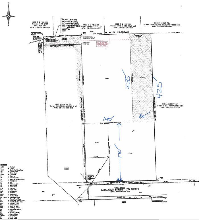 1500 Academy St, Ferndale, MI à louer Photo principale- Image 1 de 2
