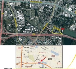 5701 Cleveland St, Virginia Beach, VA - AÉRIEN  Vue de la carte