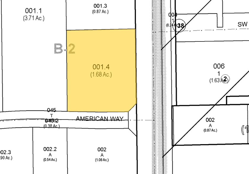 1101 S Powerline Rd, Deerfield Beach, FL for lease - Plat Map - Image 2 of 3